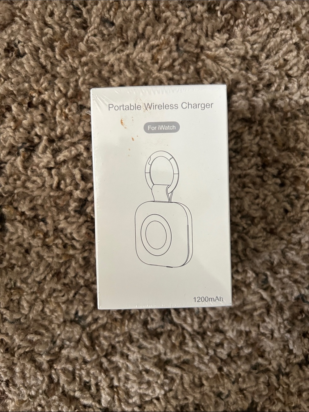 Source Unknown Portable Wireless Charger for iWatch - White
